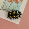Black Flower Hairpin