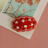 Red Flower Hairpin