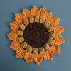 Orange sunflower