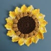 Gradient yellow sunflower