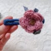 Pink Flower Hairpin