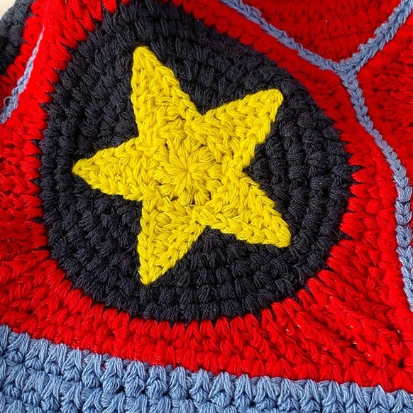 Handmade Crochet Boho Bucket Hat