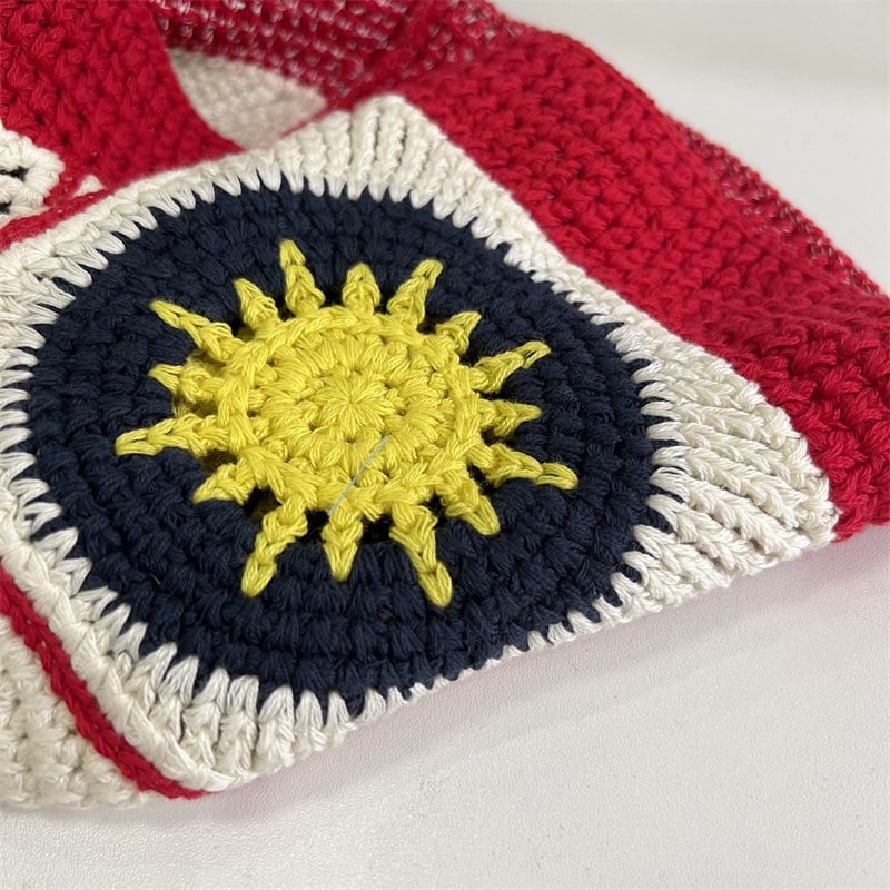 Handmade Crochet Boho Bucket Hat