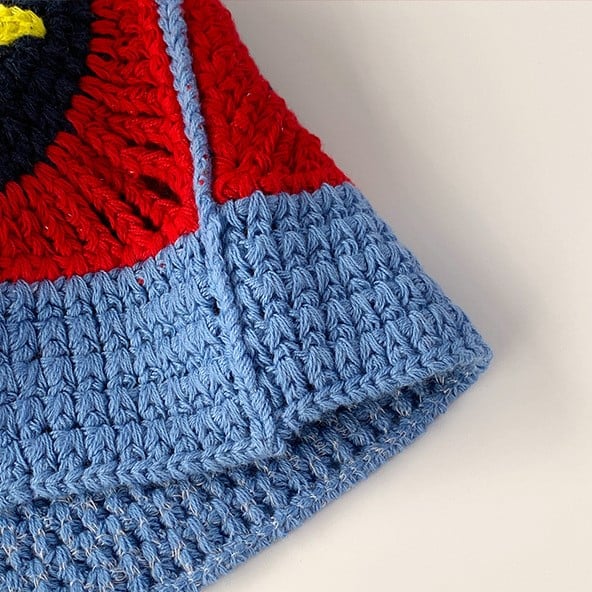 Handmade Crochet Boho Bucket Hat