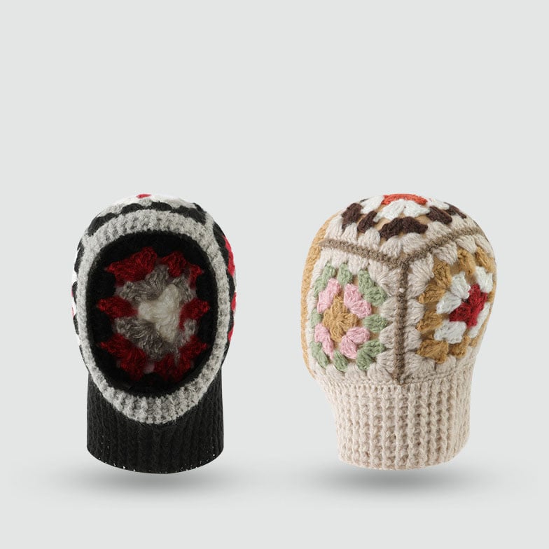 Handmade Knit Balaclava Hood