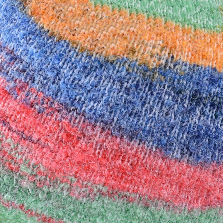 color-block knitted wool fisherman hats