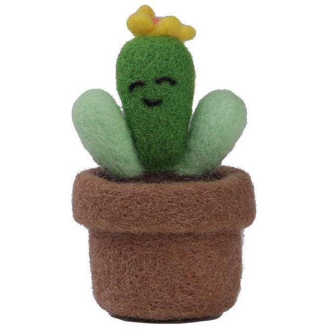Handmade Needle Felting Succulent Kit