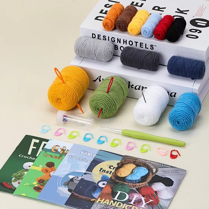 Crochet Animal Kit for Beginners