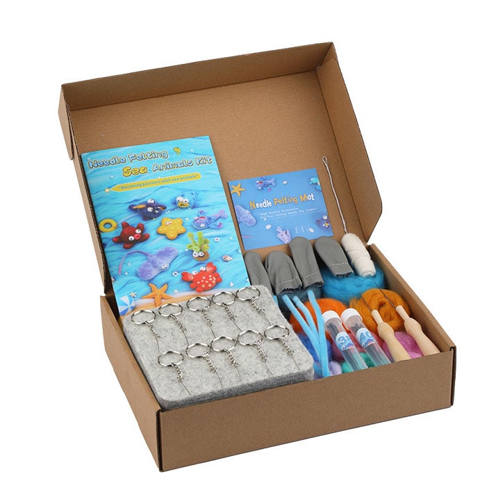 Ocean Animal Needle Felting Kit