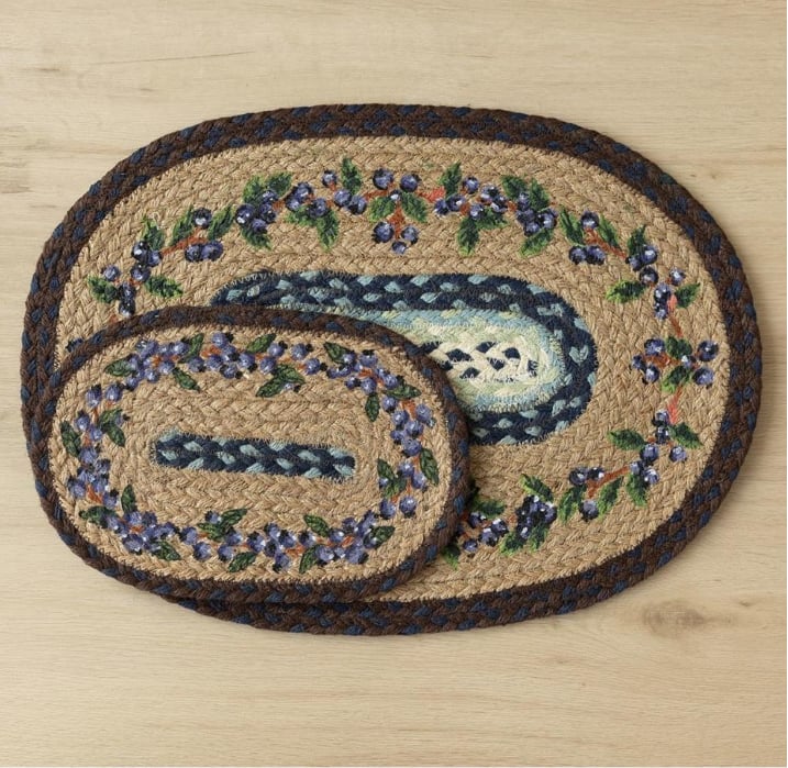 handmade jute coasters and placemats