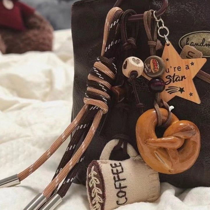 Handmade Crochet Doll Pendant 