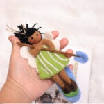 Handmade Wool Felt Surf Girls