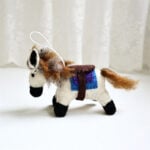 Handmade Wool Felt Animal Dolls Miniature Horse – Grace in Simplicity