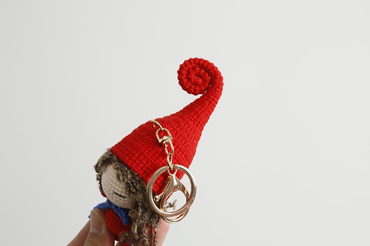 Handmade Crochet Witch Doll