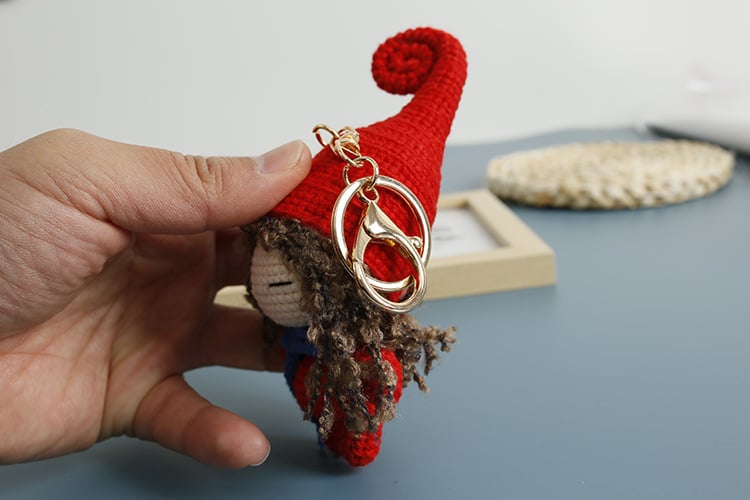 Handmade Crochet Witch Doll