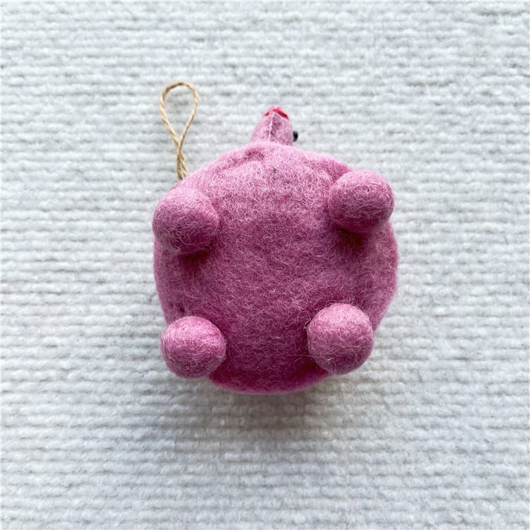 handmade felt lucky turtle charms