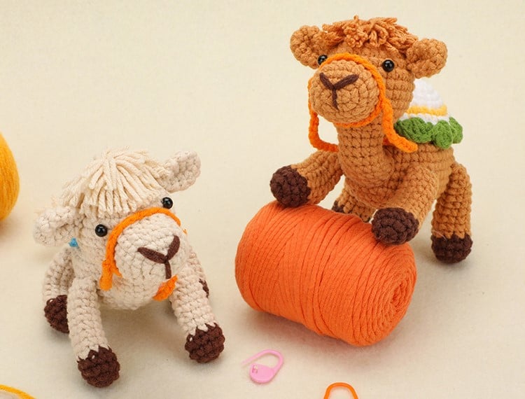 Crochet Camel DIY Kit for Beginners