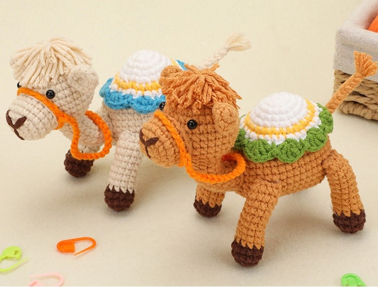 Crochet Camel DIY Kit for Beginners