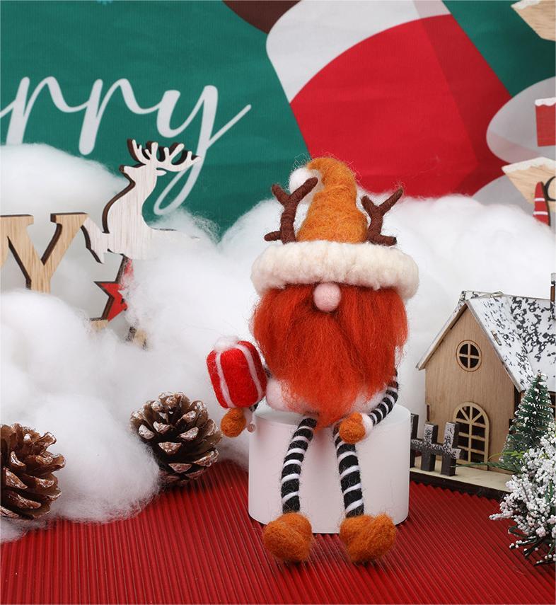 Needle Felting Christmas Gnome Kit