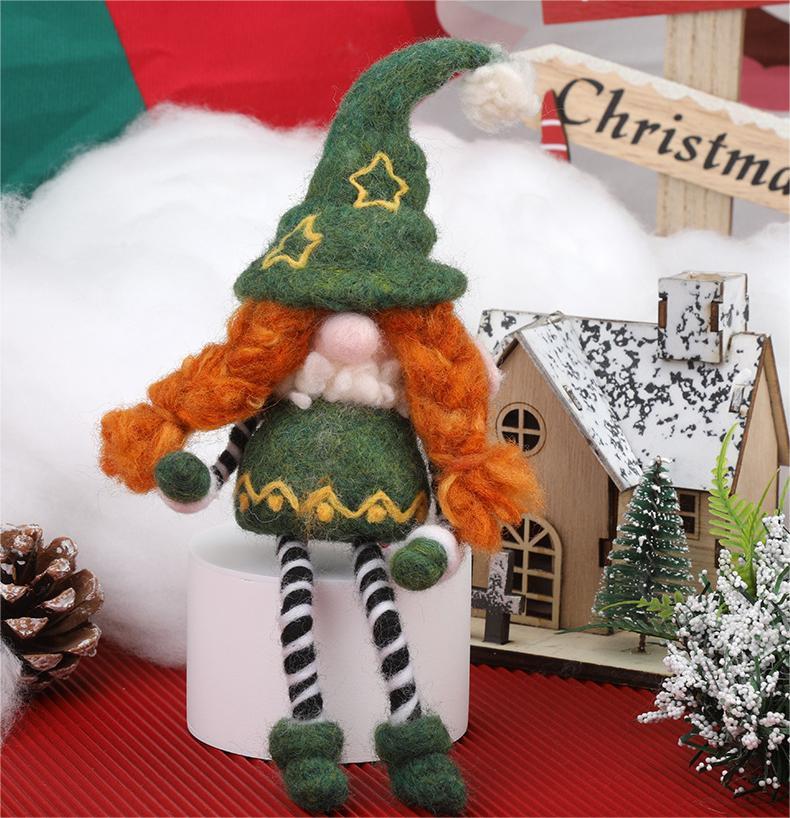 Needle Felting Christmas Gnome Kit