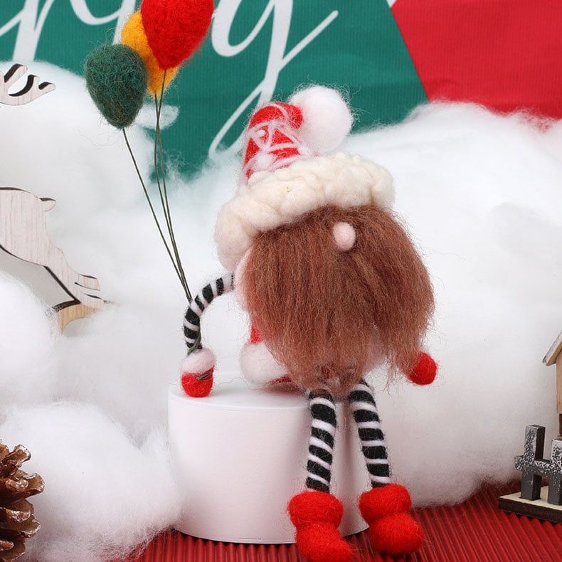 Needle Felting Christmas Gnome Kit