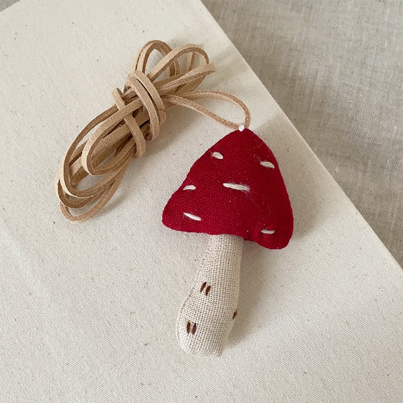 Handmade Crochet Doll Pendant