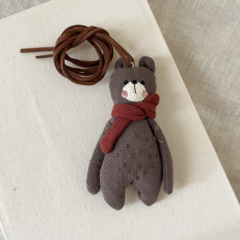 Handmade Crochet Doll Pendant 