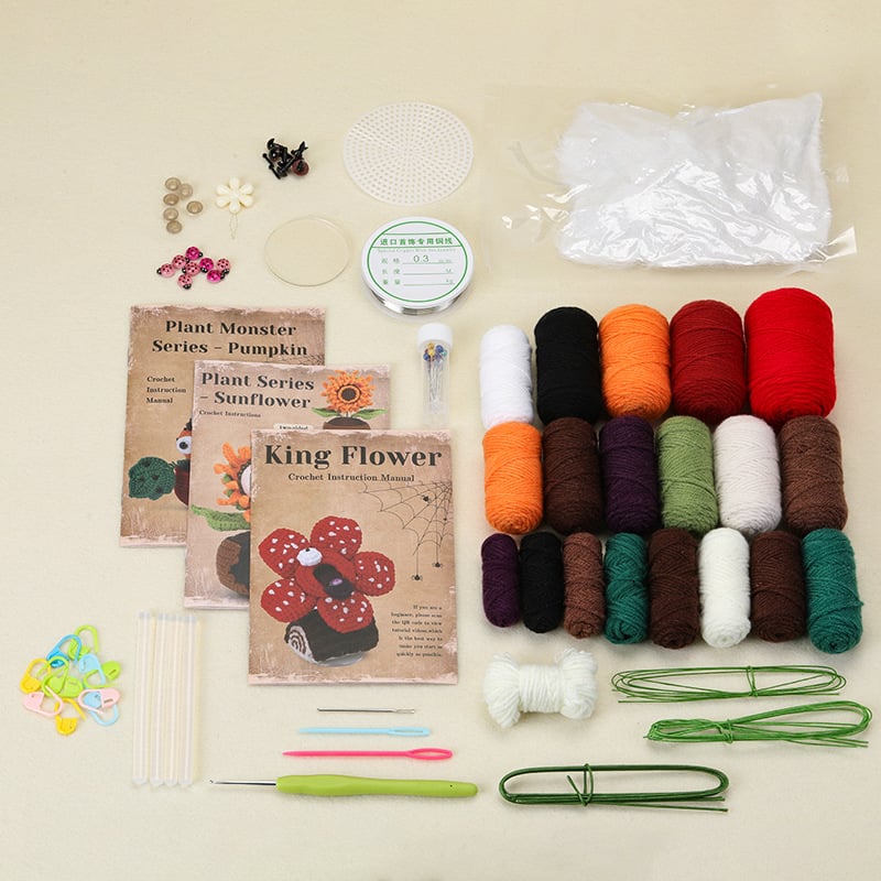 Zombie Plant Crochet Kit