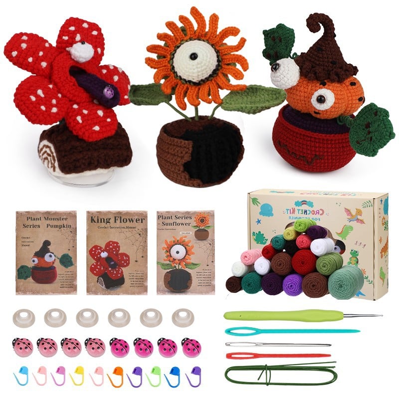 Zombie Plant Crochet Kit