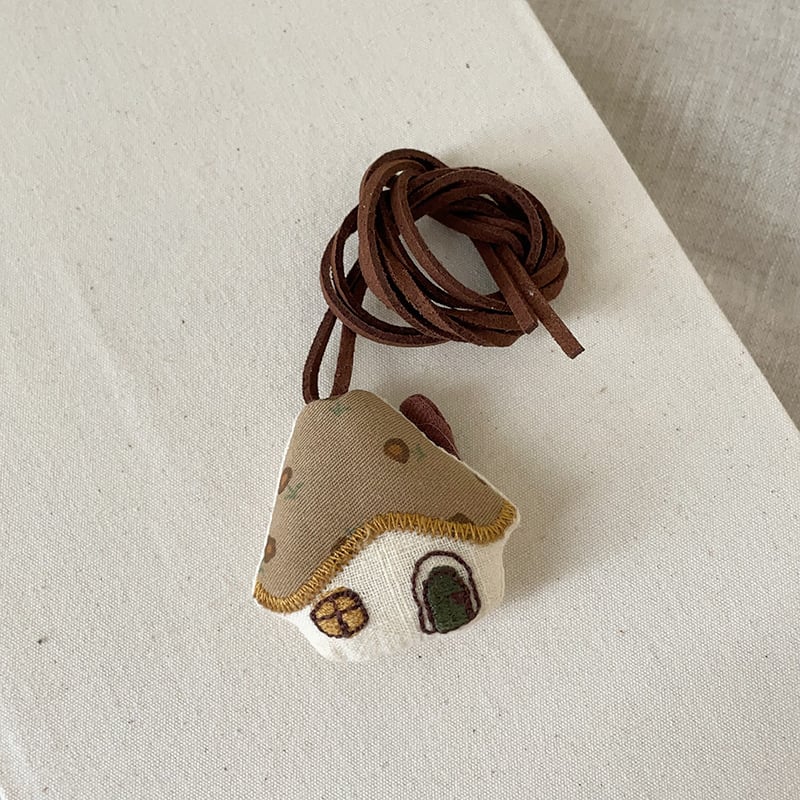 Handmade Crochet Doll Pendant