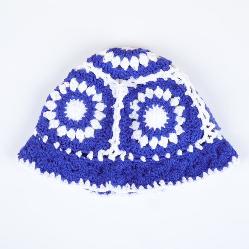 Handmade Crochet Granny Square Hat