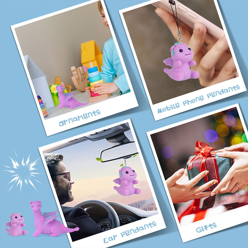 Handmade Needle felting dragon kit