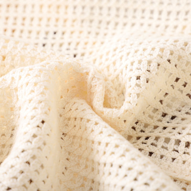 Handmade Crochet Hollow Waistcoat