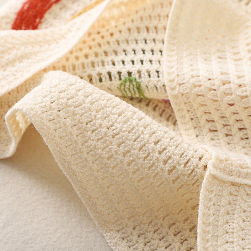 handmade crochet vest