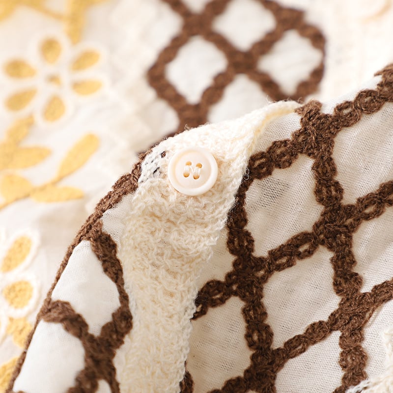 Handmade Crochet Hollow Waistcoat