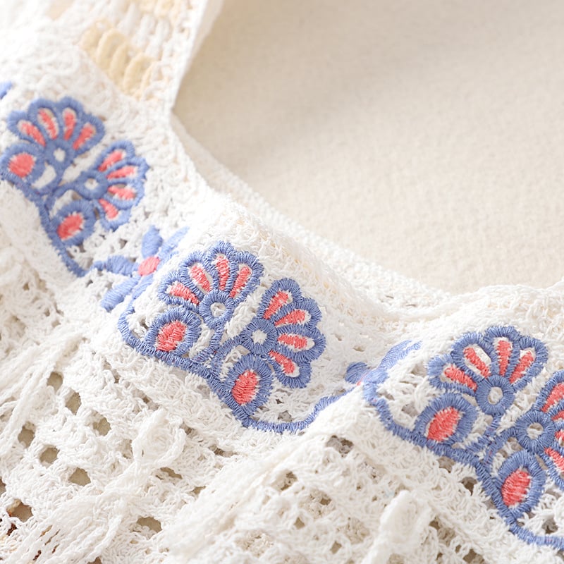 Handmade Crochet Granny Square Tank Tops