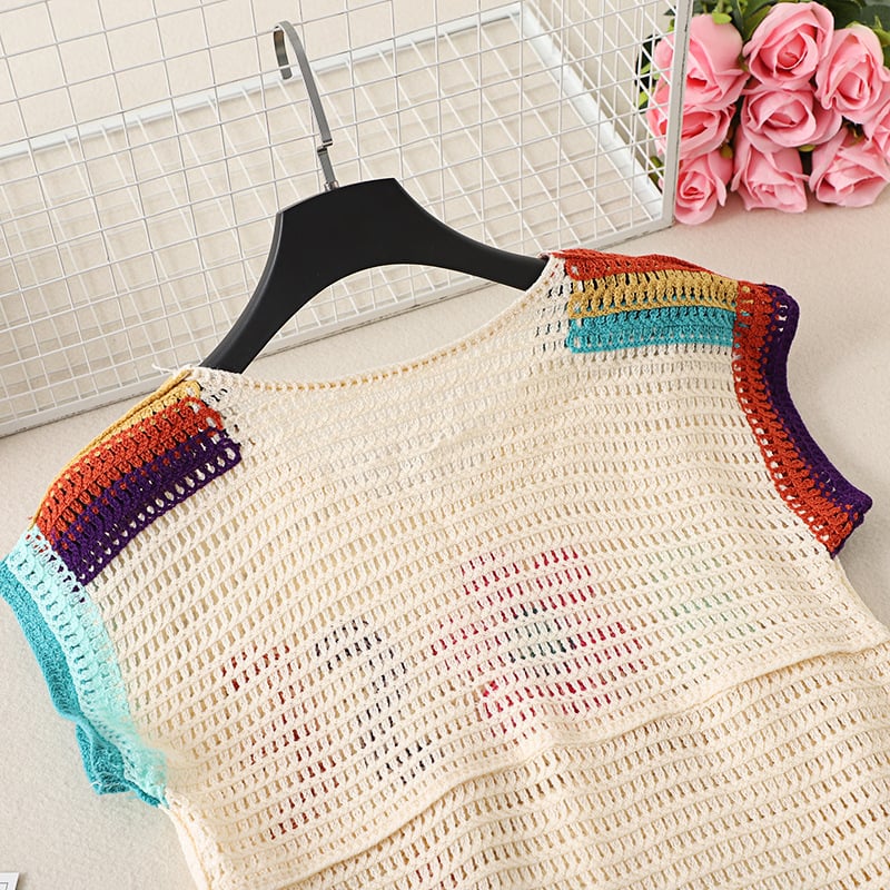 handmade crochet vest