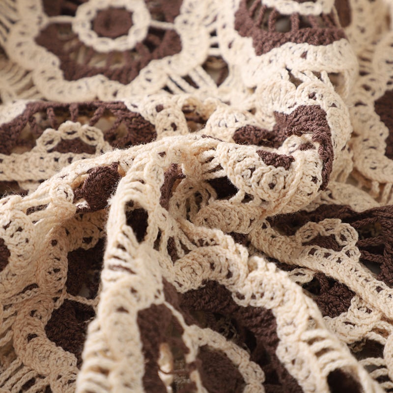 vintage crochet pullover sweater