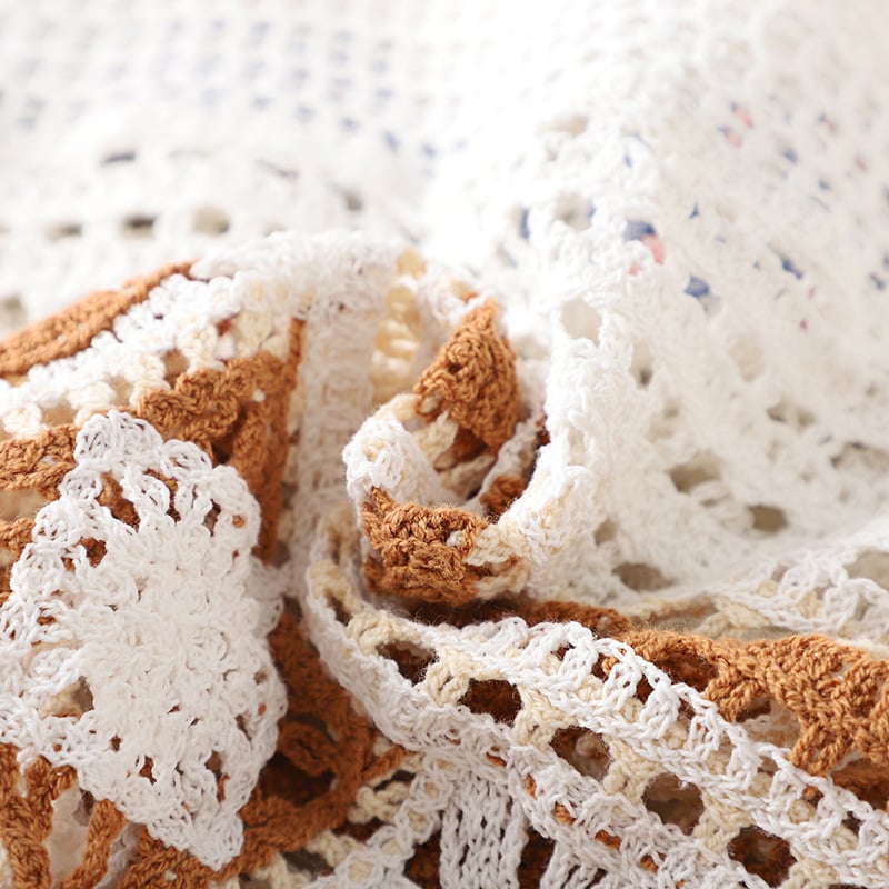 Handmade Crochet Granny Square Tank Tops