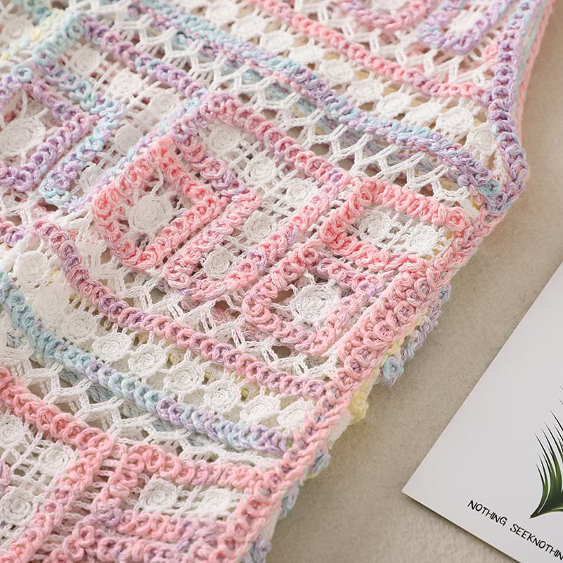 Handmade Crochet Sleeveless Vest