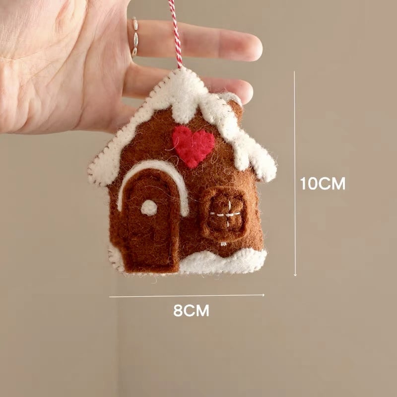 Simple Gingerbread House / Snow House