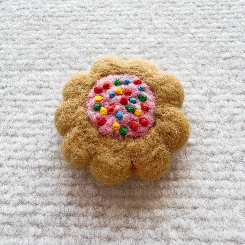 Handmade Felt Cookie Decor Set
