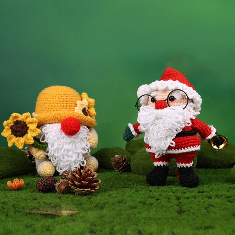 DIY Crochet Santa Claus Kit