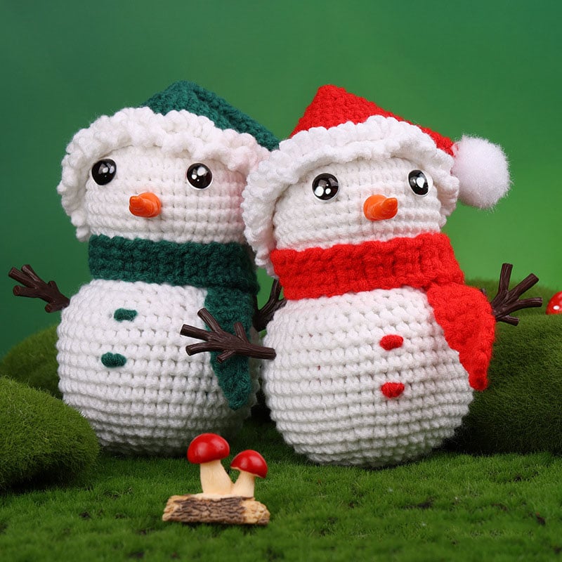 DIY Snowman Daddy Crochet Kit