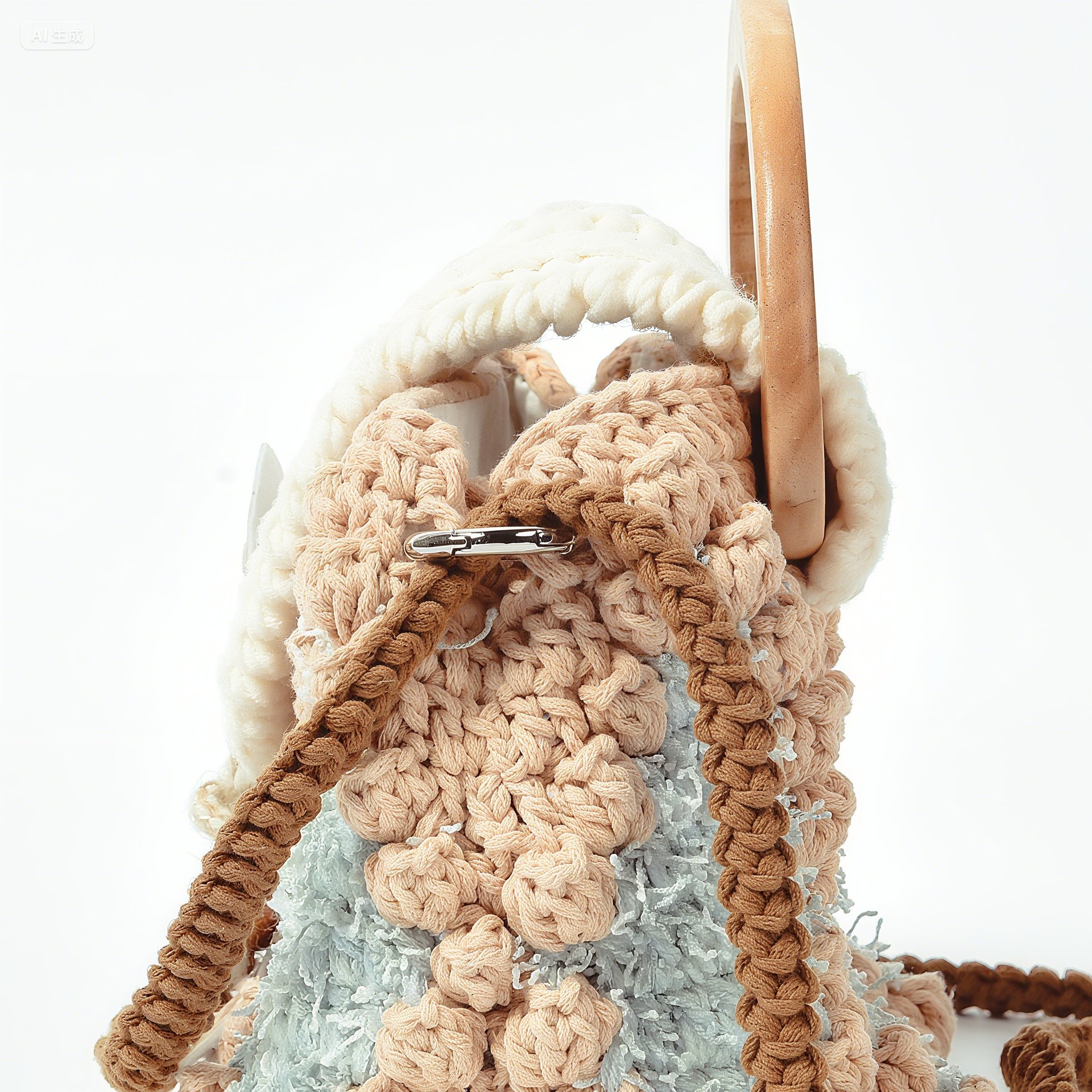 handmade knitted bag