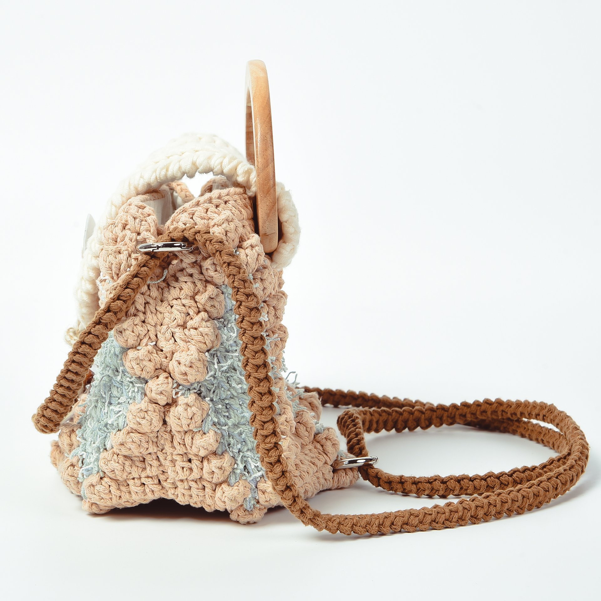 handmade knitted bag