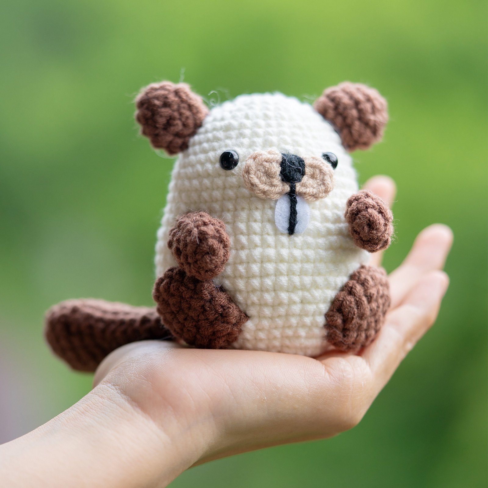 DIY Crochet Beaver Kit