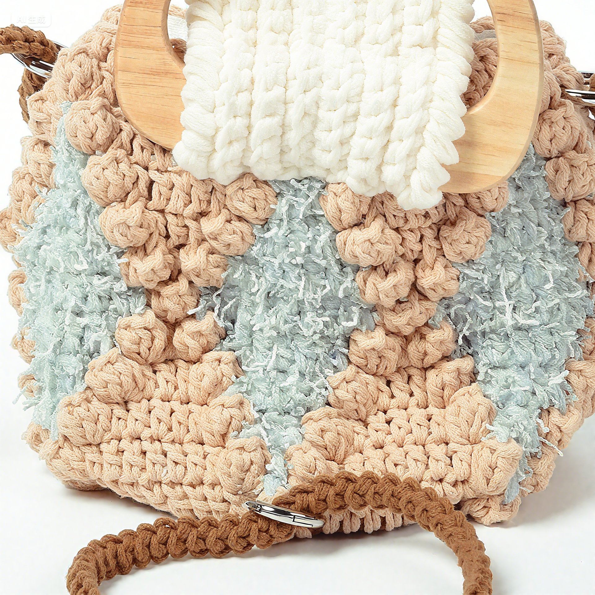 handmade knitted bag