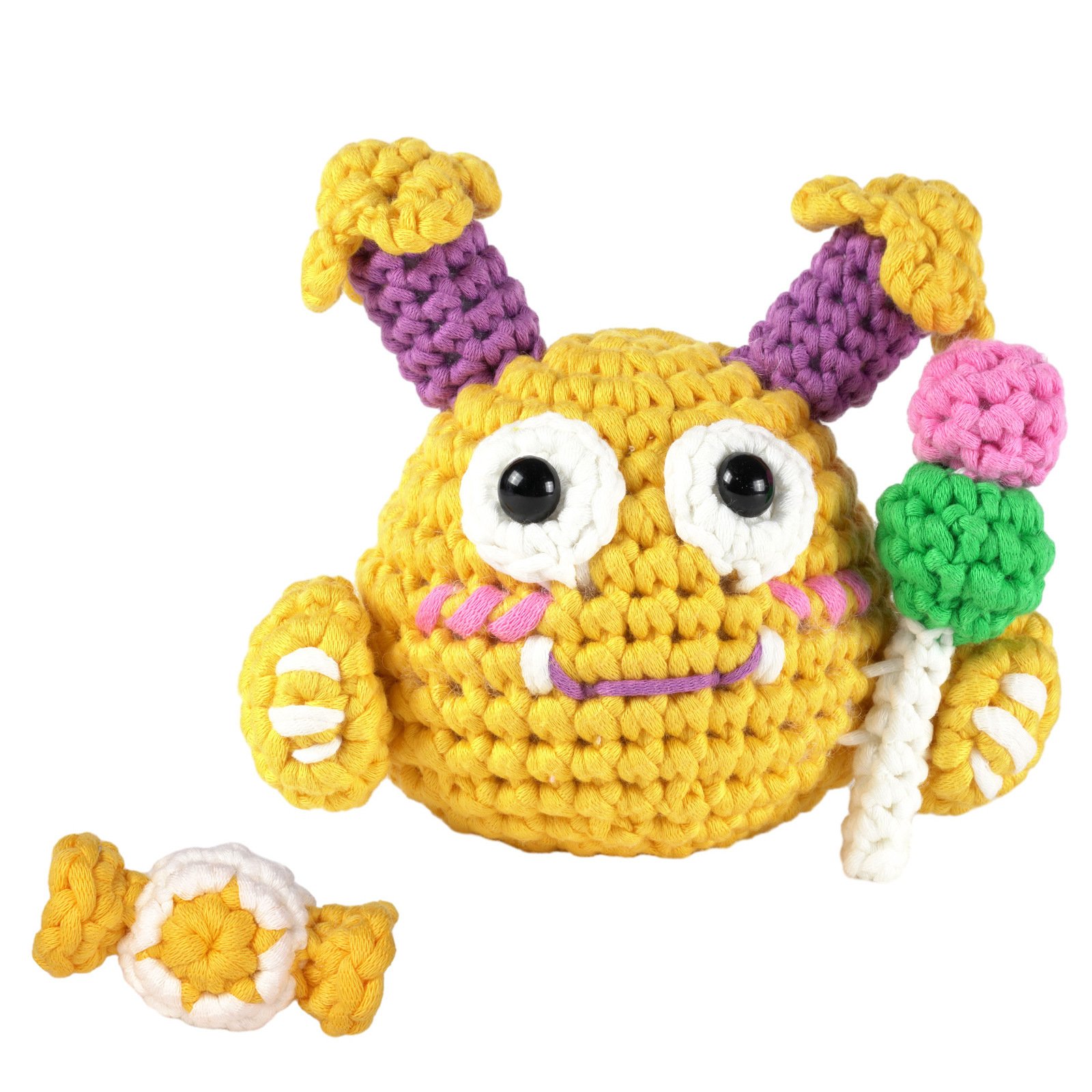 Crochet Monster Candy DIY Kit