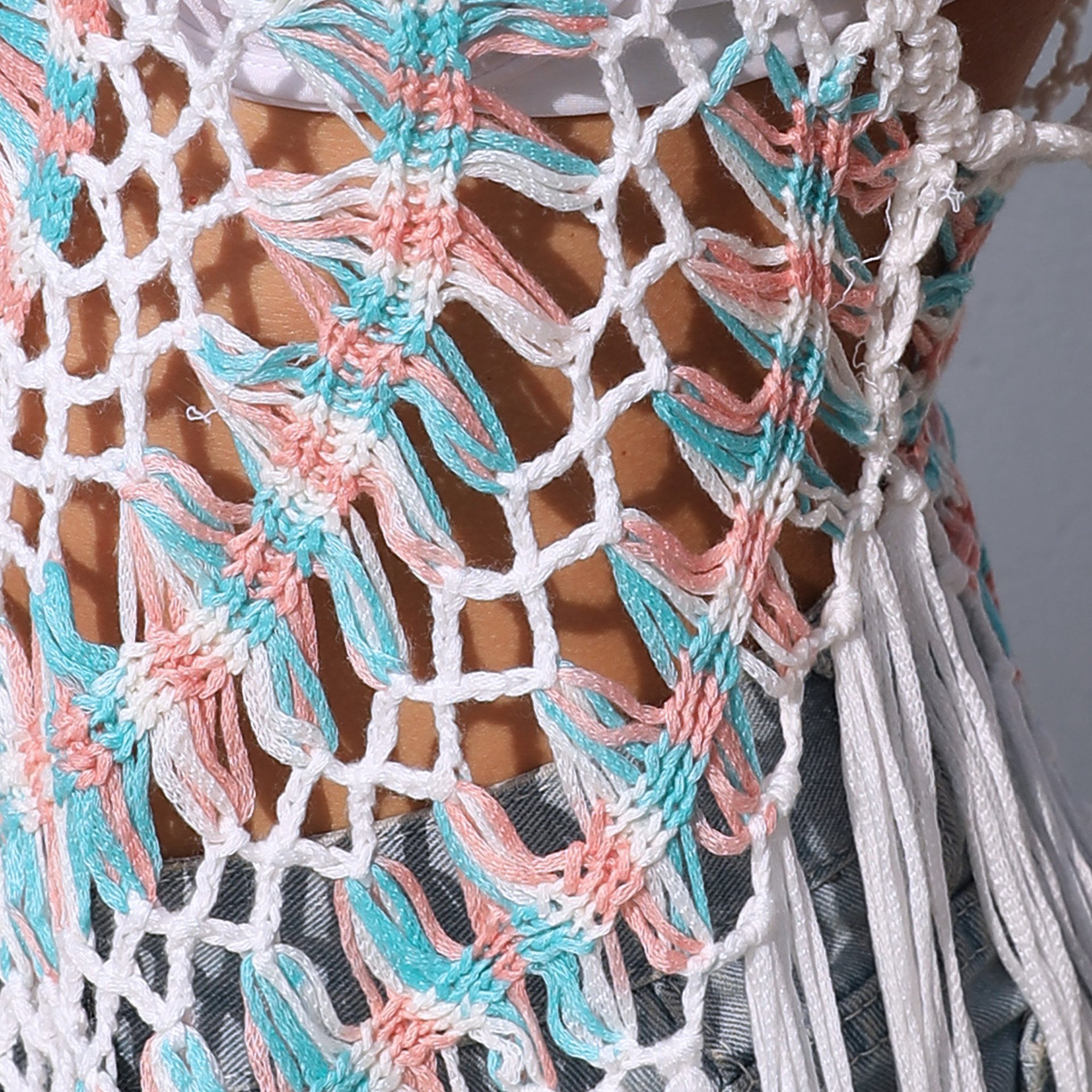 Crochet Beach Cover Up Dress